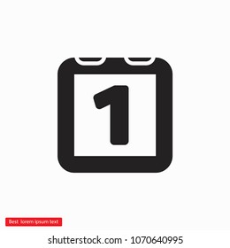 Calendar vector icon