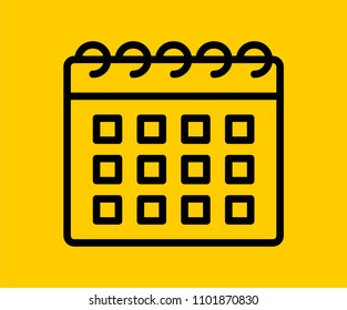 Calendar Vector Icon