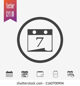 calendar vector icon
