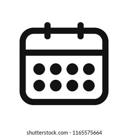 Calendar vector icon