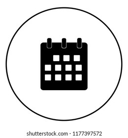 calendar vector icon