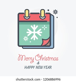 Calendar vector icon