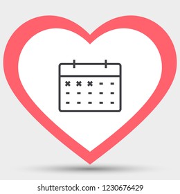 calendar Vector icon