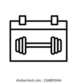 Calendar vector icon