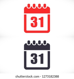 Calendar vector icon