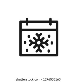 Calendar vector icon