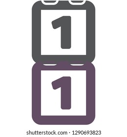 Calendar vector icon