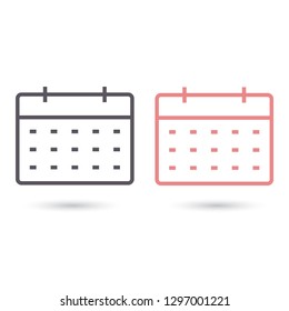 calendar Vector icon