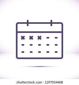 calendar Vector icon