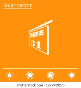 Calendar vector Icon.