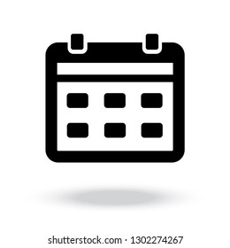 calendar vector icon 