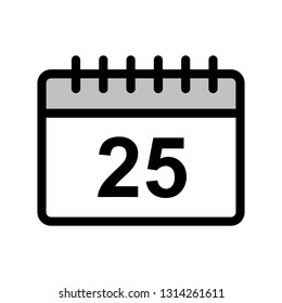 Calendar Vector Icon