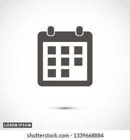 calendar vector icon