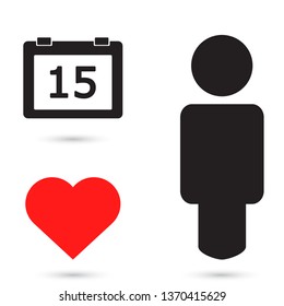 Calendar Vector icon