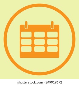 Calendar vector icon