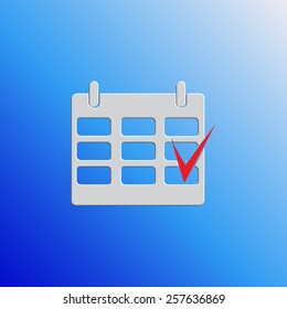 Calendar vector icon