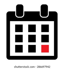 calendar - vector icon
