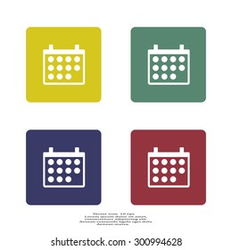 Calendar - vector icon