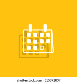 Calendar - vector icon