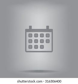 Calendar - vector icon