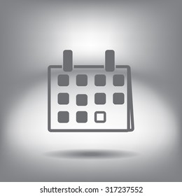 Calendar - vector icon