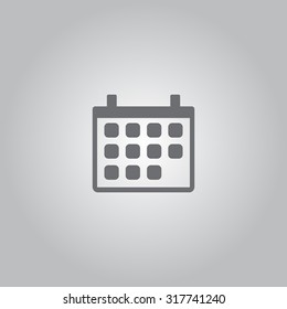 Calendar - vector icon