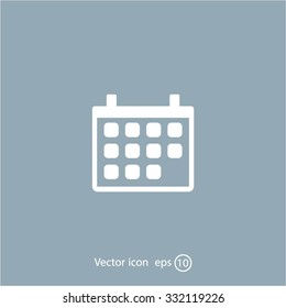 Calendar - vector icon