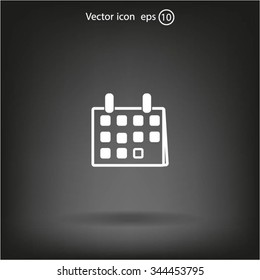 Calendar - vector icon