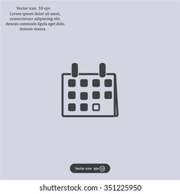 Calendar - vector icon