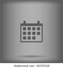 Calendar - vector icon