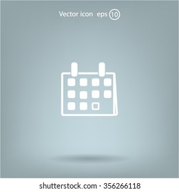 Calendar - vector icon