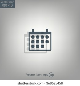 Calendar - vector icon
