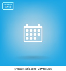 Calendar - vector icon