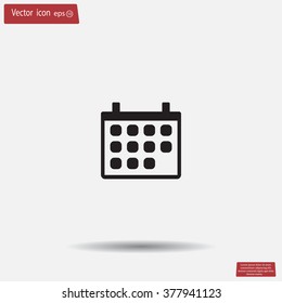 Calendar - vector icon