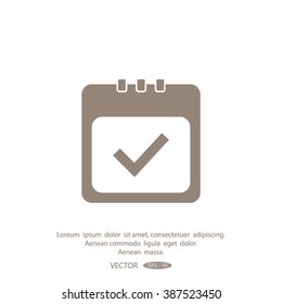 calendar vector icon