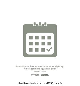 calendar vector icon