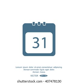 calendar vector icon