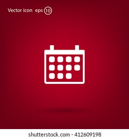 Calendar - vector icon