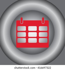 Calendar vector icon