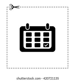 calendar vector icon