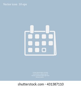 Calendar - vector icon