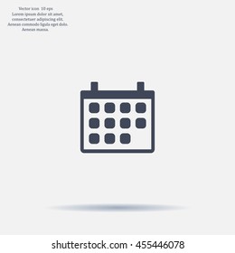 Calendar - vector icon