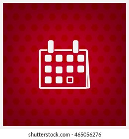 Calendar - vector icon