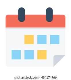 Calendar Vector Icon