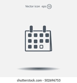 Calendar - vector icon