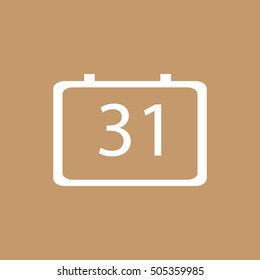 calendar - vector icon