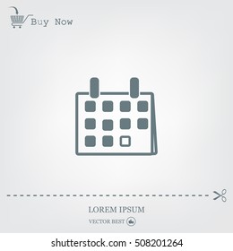 Calendar - vector icon
