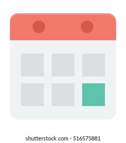 Calendar Vector Icon