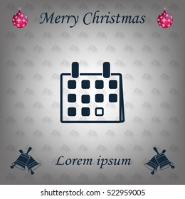 Calendar - vector icon