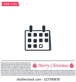 Calendar - vector icon